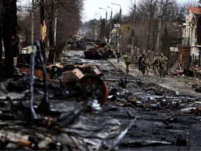 Город Буча после освобождения украинскими войсками. Фото: Zohra Bensemra / Reuters / Scanpix / LETA Город Буча после освобождения украинскими войсками. Фото: Zohra Bensemra / Reuters / Scanpix / LETA