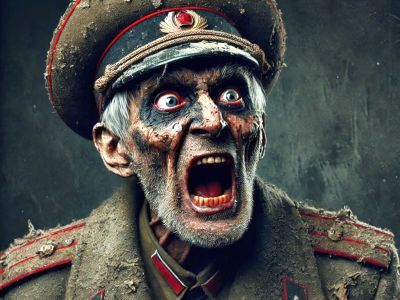 Сумасшедший военный.